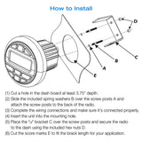 IPX5 Waterproof Marine Stereo Bluetooth 200W for RV Boat Car Interior Accessory AKAMATE