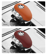 Leather Gear Shift Knob Cover For GAC Trumpchi M8/E9 Zongshi Series | Anti-Scratch Shifter Boot Protector Car Interior Accessory