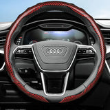 Wave Carbon Fiber Wheel Cover for Audi