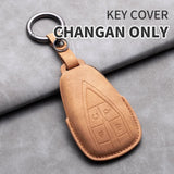 Car Key Case Cover For Changan UNIT UNIK CS35 PLUS CS55 PLUS CS75 PLUS 2019 Oshan X7 X5 For Changan Car Key Leather Car Key C