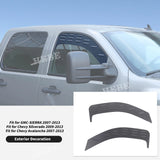 Front Window Louvre Vent for Chevy Silverado 2009 Car Interior Accessory HEBE