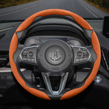 Anti-Slip Buckle Segmented Suede Cover for Acura MDX