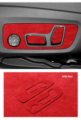 For BMW X3 G45（2025-）Seat Side Control Panel Frame Trim Sticker Car Premium Interior Custom Tuning Accessori Made of Alcantara