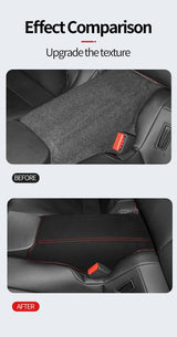 Rear Armrest Mat Leather Cover for Toyota GR86 Subaru Car Interior Accessory GMUNI