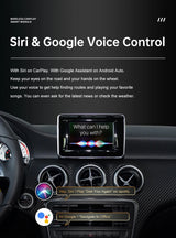 Wireless CarPlay Android Auto Interface for Mercedes-Benz 2011-2015