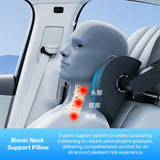 3-in-1 Car Headrest & Neck Support Pillow with 6-Way Adjustable Headrest Accessory NONE