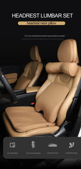 Headrest Cushion Neck Support for Volvo XC60 S90 Car Interior Accessory LINGLUYANG
