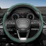 Wave-Shaped Breathable Leather Cover for Audi A4