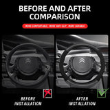 Non-Slip Suede Carbon Cover for Citroen Models Car Interior Accessory Hocasen