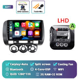 2K QLED Android Head Unit with Wireless CarPlay for Honda Jazz