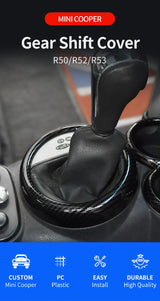 Gear Shift Panel Decorative Trim for Mini Cooper R50 R52 R53 Car Interior Accessory GMUNI