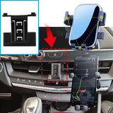 Wireless Charging Phone Mount for Cadillac CT4 2020–2024 Car Phone Holder CATUSIKI