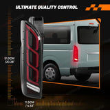Smoked LED Tail Lights for Toyota Hiace 2005-2018