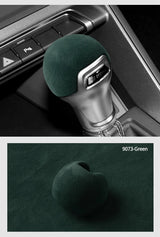 Made of Alcantara For Audi A3 Q2 S3 TT Sport Gear Shift Knob Boot Cover Decorative Trim Sticker Car Interior Tuning Accessorie