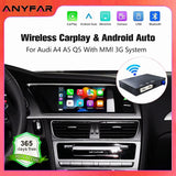 Wireless CarPlay Android Auto Retrofit for Audi A4 A5 Q5 CarPlay Retrofit Module ANYFAR