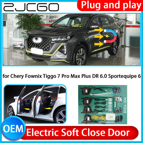 Electric Soft Close Door Kit for Chery Tiggo 7 2020–2024 Car Interior Accessory ZJCGO Default Title