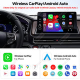 Wireless CarPlay Android Auto Adapter for Wired Cars CarPlay Adapter AKAMATE