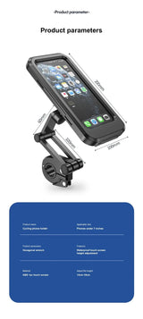 Phone Bracket 360 Rotating for Universal Motorcycle