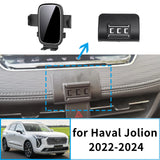 Smart Wireless Charging Phone Holder for Haval Jolion 2022-2024 Car Phone Holder CATUSIKI