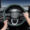 Breathable Leather Wheel Cover for Audi A4 A5 A6