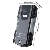 Car Jump Starter 6000A Peak 21800mAh (Up to 8L Gasoline or 10L Diesel Engine, 50 Times) 12V Car Battery Jump Starter Car Jump