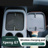 For Xpeng G7 Xiaopeng Wireless Charging Pad - Silicone - Center Console Cup Holder - Protective Pad - Cover - Interior Modification