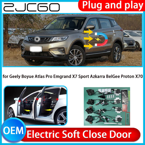 Electric Soft Close Door System for Geely Boyue Atlas 2016–2024 Car Interior Accessory ZJCGO Default Title