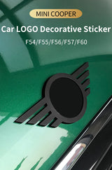 Front Hood Logo Frame Cover for Mini Cooper F54 F60 Car Interior Accessory GMUNI