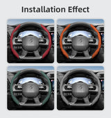 DS Wavy Sports Design Car Wheel Cover 2-Piece
