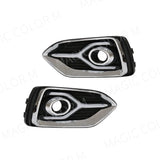 LED DRL Fog Lights w/ Signal for Hyundai Accent 18-20 Car Interior Accessory MAGIC COLORM DRL