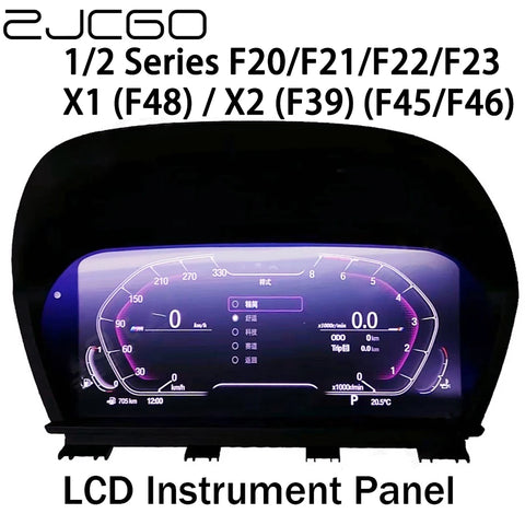 12.3 Inch Digital Instrument Cluster for BMW 1 2 Series X1 X2 Android Head Unit ZJCGO Default Title