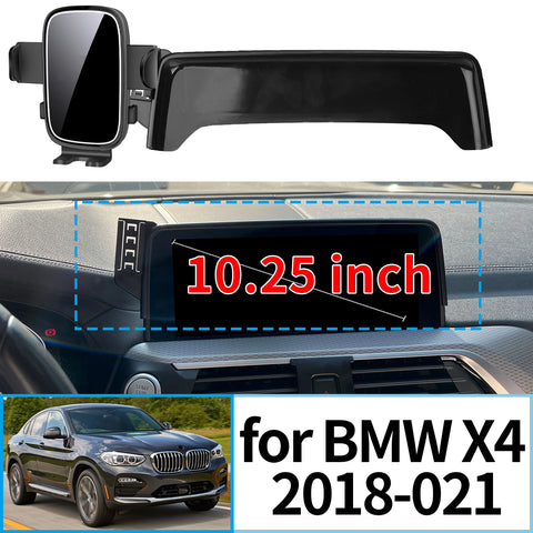 Wireless Charging Phone Mount for BMW X4 2018–2021 Car Phone Holder CATUSIKI