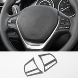For BMW F20 F21 F30 F34 Steering Wheel Trim Frame Sticker Car Premium Interior Tuning Accessories Made of Alcantara Customiza