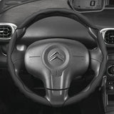 Wave-Shaped Steering Wheel Cover for Citroen C3 C4