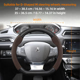 Suede Carbon Cover for Peugeot 208 3008