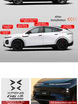 Black Front and Rear Badge for Xpeng G9 G6 P7i P5 G3i P7 Car Badge Xpeng