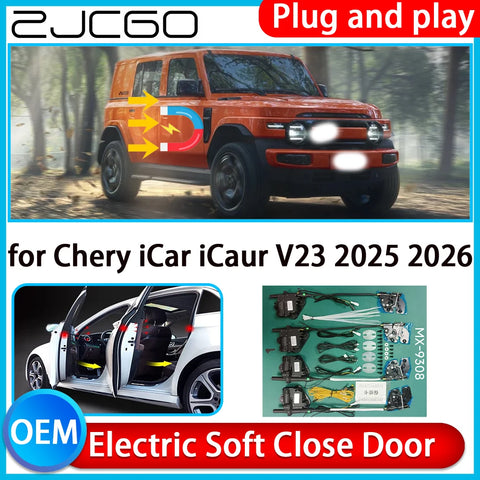 Electric Soft Close Door Power Latch for Chery iCar V23 2025–2026 Car Interior Accessory ZJCGO Default Title