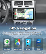 Android 15 Multimedia Stereo with GPS for Dodge Caliber 2007–2012