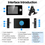 DAB+ Digital Radio Receiver with Bluetooth FM Transmitter
