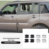 Door Bowl Cover Trim for Mitsubishi Pajero Car Interior Accessory HEBE