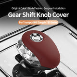 Leather Gear Shift Knob Cover For GAC Trumpchi M8/E9 Zongshi Series | Anti-Scratch Shifter Boot Protector Car Interior Access