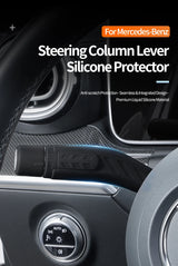 Silicone Steering Column Lever Protector Cover ( Wiper & Turn Signal Stalk) For Mercedes-Benz 2023-2026 Original Color Matchi