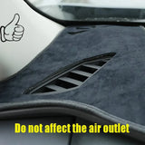 Plush Dashboard Mat Protective Carpet for Lexus LX600 2022-2025 Dashboard Mat CATUSIKI