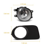 Halogen Fog Lamps with DRL for Toyota Wish 2004-2005 Fog Light Assembly MAGIC COLORM