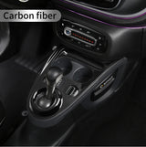 Gear Shift Panel Trim Stainless Steel for Smart 453