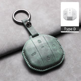 Car Remote Key Case Cover Shell For Jetour Freedom T1 Jetour Freedom T2 Traveller Sheep Suede Key Bag Cover Keychain Protector