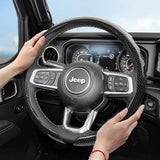 Carbon Fiber Wheel Cover for Jeep Wrangler 4Xe Car Interior Accessory Hocasen
