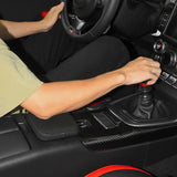 Memory Foam Armrest Mat for Toyota GR86 Subaru BRZ Car Interior Accessory GMUNI
