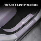 For Leapmotor C10 C16 Car Leather Door Sill Strip Welcome Pedal Anti Kick Pad Scratch-resistant Sticker Interior Accessories
