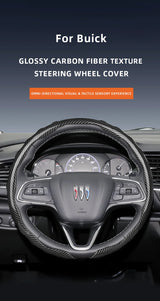 Snap-On Carbon Fiber Wheel Cover for Buick Encore Car Interior Accessory Hocasen